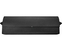 Bagažinės daiktadėžė EVAtech PRO XL 32x100x30 cm - juoda / juodi kraštai