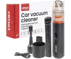 Belaidis automobilinis dulkių siurblys 6 kPa, 50W, 150 ml AMIO-04888