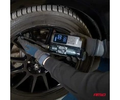 Belaidis automobilinis kompresorius 40 W su LED, powerbank ir USB-C, AMIO-04378