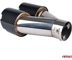 Duslintuvo antgalis 32-52 mm, nerūdijančio plieno, carbon, dvigubas, dešinysis, AMiO‑04070