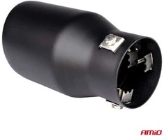 Duslintuvo antgalis 43-62 mm, nerūdijančio plieno, juodas matinis AMiO-04061