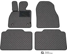 Eko odos kilimėliai QuiltyMats CITROEN e-C4 nuo 2020m. (Pilka / pilkos siūlės)