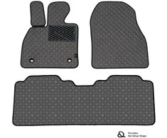 Eko odos kilimėliai QuiltyMats JAC E30X nuo 2023m. (Pilka / pilkos siūlės)