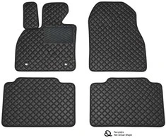 Eko odos kilimėliai QuiltyMats MINI ONE 2013-2024m. (F56) (Juoda / juodos siūlės)