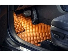 Eko odos kilimėliai QuiltyMats MINI PACEMAN 2013-2016m. (Ruda / rudos siūlės)