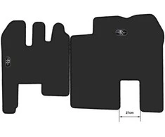 ES Kilimėliai COMFORT Renault MAGNUM automatic NS sp-27cm / nuo 1996m.- (2vnt.)