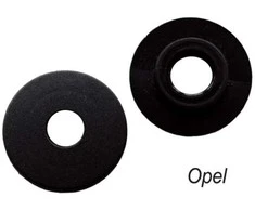 ES Kilimėlio laikiklis, apvalus, juodas (Opel)