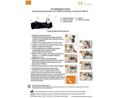ES Turniketas kraujavimui stabdyti CE