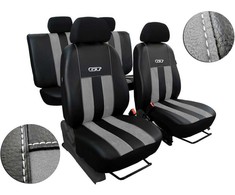 ES Universalūs automobiliniai GT sėdynių užvalkalai (eko oda, alcantra)