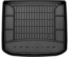 Frogum Guminis bagažinės kilimėlis Proline Seat Toledo III 2004-2009m. (apatinė dalis / versija su standartiniu atsarginiu ratu)