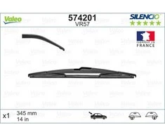 Galinis valytuvas Valeo Silencio Performance VR57, 345 mm