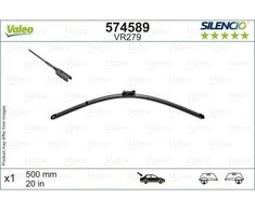 Galinis valytuvas Valeo Silencio Rear VR279, 500 mm