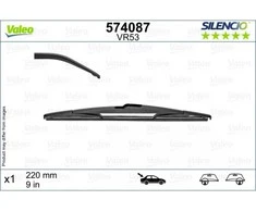 Galinis valytuvas Valeo Silencio Rear VR53, 220 mm