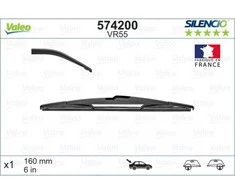 Galinis valytuvas Valeo Silencio Rear VR55, 160 mm