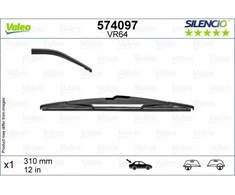 Galinis valytuvas Valeo Silencio Rear VR64, 310 mm