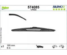 Galinis valytuvas Valeo Silencio Rear VR65, 200 mm