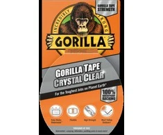 Gorilla Tape Clear Repair izoliacinė juosta skaidri 4.88cm × 8.2m