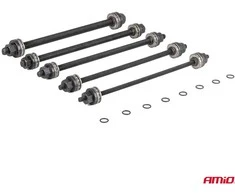 Įrankių rinkinys įvorėms ir guoliams ištraukti, 27 vnt. AMIO-04773