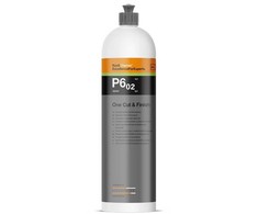KOCH CHEMIE One Cut &amp; Finish P6.02, itin blizgi poliravimo pasta, 250 ml