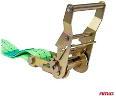 Krovinių tvirtinimo diržas su įtempikliu 2000 kg, 8 m x 38 mm AMIO-03297