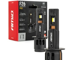LED automobilinės lemputės H1 F26 PRO LumiTec LIMITED +130% DUO FULL CANBUS 12V/24V AMIO-04869
