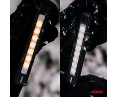 LED inspekcinių žibintų rinkinys, 10 vnt., akumuliatoriniai XTE + SMD, 600 mAh, AMIO-04670