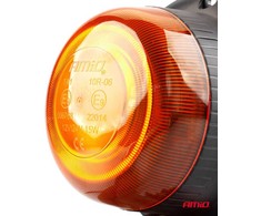 LED įspėjamoji lempa su magnetu W21m R65 R10 18LED 12/24V IP56 AMIO-02925