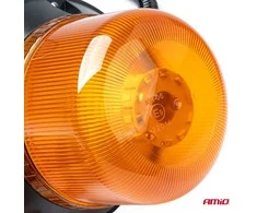 LED įspėjamoji lempa su magnetu W22m, ECE R10 60LED 12/24V IP66 AMIO-03337