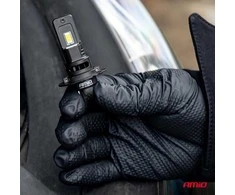 LED automobilių lemputės F25 Pro serijos juodos, „Full Canbus H7“ 68 W, 12 V, 24 V, amio-04720
