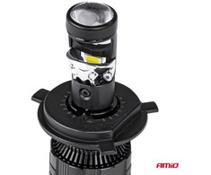 LED žibintų lemputės H4 PL Lens Series AMiO-03667