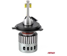 LED žibintų lemputės K3 Series H4/H19 12V 6000K canbus AMIO-03682