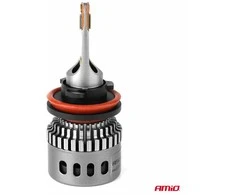 LED žibintų lemputės K3 Series H8 H9 H11 H16 12V 6000K canbus AMIO-03686