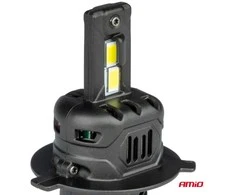 LED žibintų lemputės X4-series AVIATOR H4/H19 6500K max 44W AMIO-03763