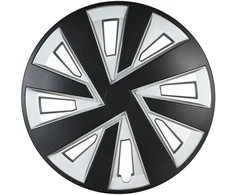 Leoplast Kołpak automobilinis pluton 15" cali juodai-sidabrinis