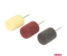 Mini poliravimo kempinėlės, 30 mm ovalios AMIO-03716
