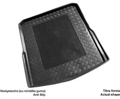 Mix Plast Plastikinis Bagažinės kilimėlis Skoda Superb II universalas nuo 2009m.