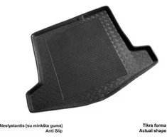 Mix Plast Plastikinis Bagažinės kilimėlis Ford Focus sedanas plonas atsarginis ratas bagažinėje 2005-2010m.