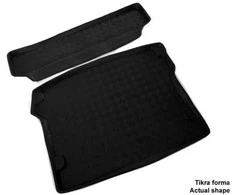 Mix Plast Plastikinis Bagažinės kilimėlis Dacia Logan MCV 2006-2012m. (2 vnt)