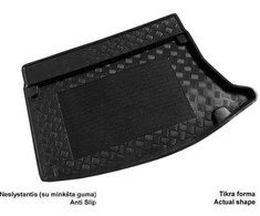 Mix Plast Plastikinis Bagažinės kilimėlis Hyundai i30 plonas atsarginis ratas bagažinėje 2007-2012m.