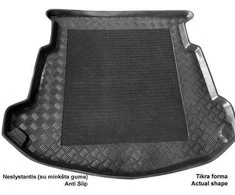 Mix Plast Plastikinis Bagažinės kilimėlis Ford Mondeo hečbekas plonas atsarginis ratas bagažinėje 2007-2014m.
