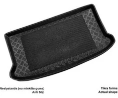 Mix Plast Plastikinis Bagažinės kilimėlis Mitsubishi Colt hečbekas 5d. nuo 2012m.