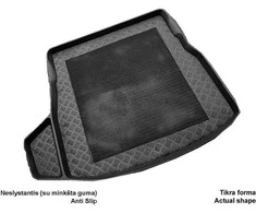 Mix Plast Plastikinis Bagažinės kilimėlis Toyota Corolla sedanas 2013-2018m.