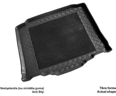 Mix Plast Plastikinis Bagažinės kilimėlis Skoda Roomster nuo 2006m.