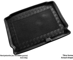 Mix Plast Plastikinis Bagažinės kilimėlis Volkswagen Polo hečbekas 2009-2017m. (apatinė dalis)