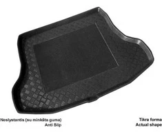 Mix Plast Plastikinis Bagažinės kilimėlis Nissan Tiida sedanas nuo 2007m.