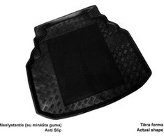 Mix Plast Plastikinis Bagažinės kilimėlis Mercedes-Benz C-class W204 sedanas (w non-folded seats) 2007-2014m.