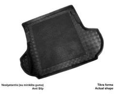 Mix Plast Plastikinis Bagažinės kilimėlis Peugeot 807 2002-2014m.