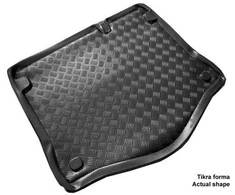 Mix Plast Plastikinis Bagažinės kilimėlis Ford Focus II hečbekas plonas atsarginis ratas bagažinėje 2005-2010m.