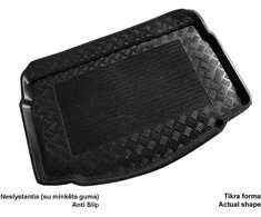 Mix Plast Plastikinis Bagažinės kilimėlis Volkswagen Golf VII hečbekas 2012-2020m. (apatinė dalis)