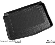 Mix Plast Plastikinis Bagažinės kilimėlis Skoda Fabia I hečbekas 1999-2007m.